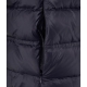 Gilet in piuma blu scuro