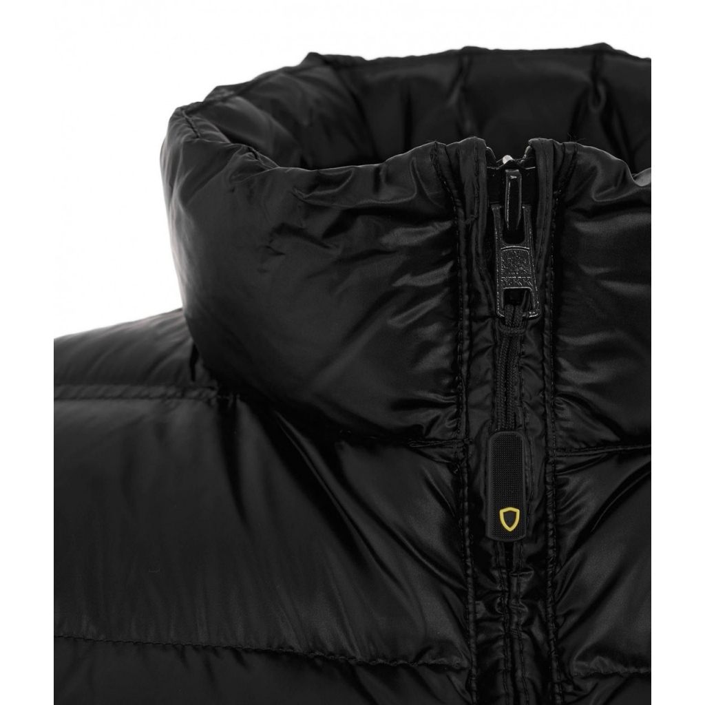 Gilet in piuma nero