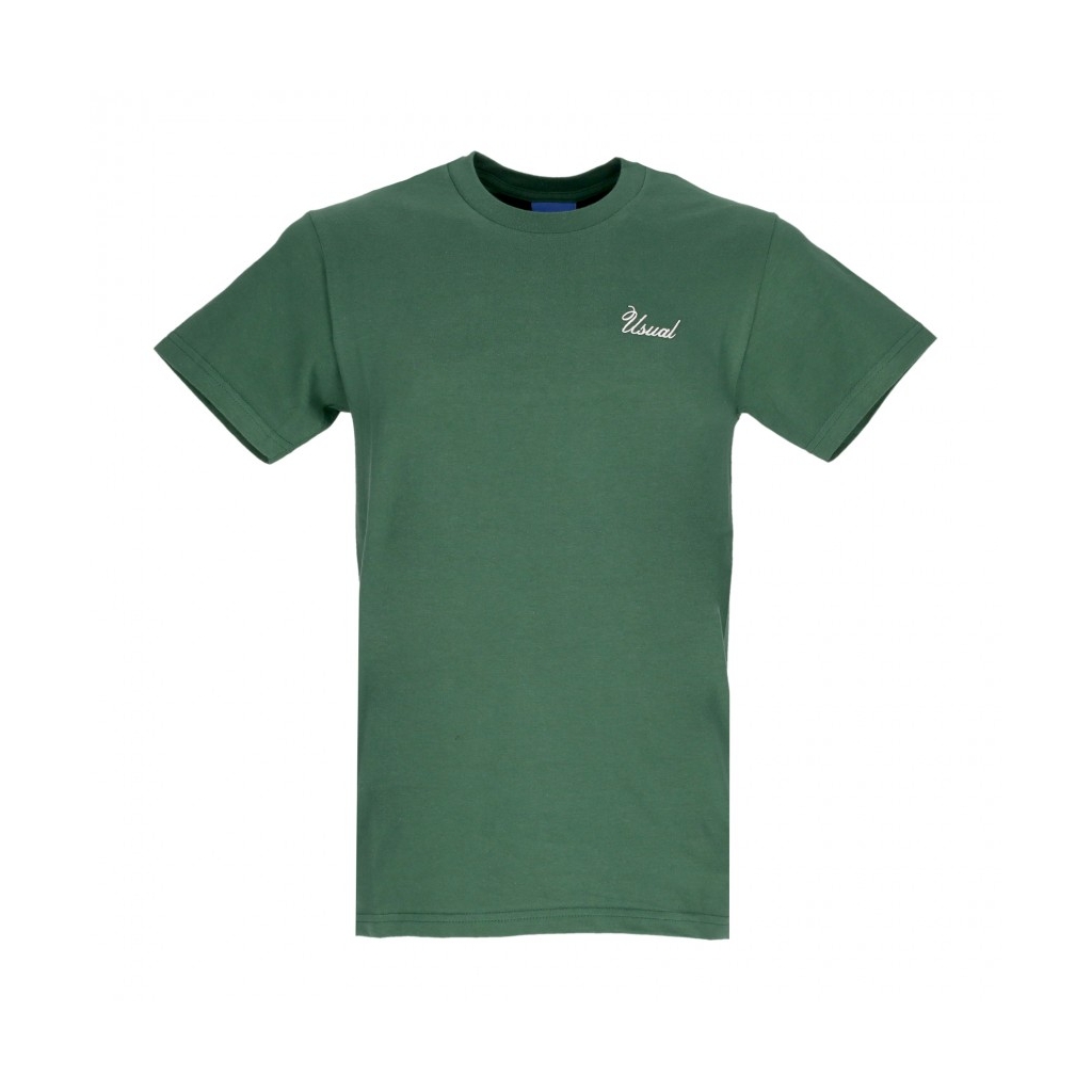 maglietta uomo signature tee BOTTLE GREEN