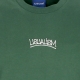 maglietta uomo usualism embroidered tee BOTTLE GREEN