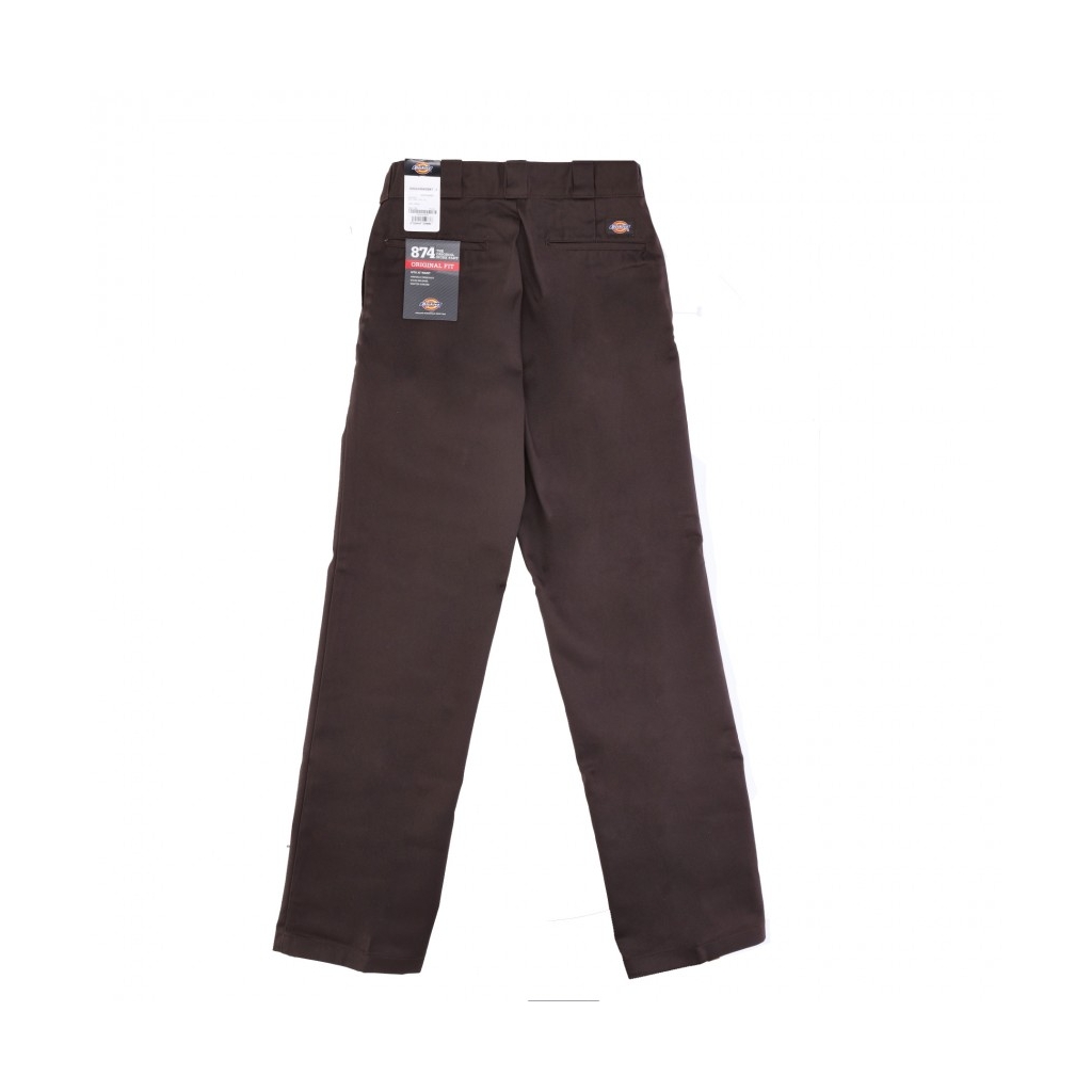 pantalone lungo uomo 874 work pant rec DARK BROWN