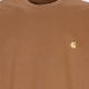 maglietta manica lunga uomo l/s chase t-shirt HAMILTON BROWN/GOLD
