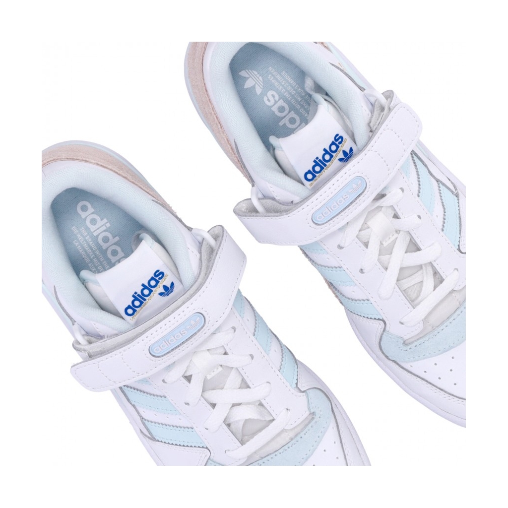 scarpa bassa uomo forum low CLOUD WHITE/ALMOST BLUE/CHALK WHITE