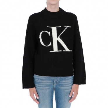 Maglia Calvin Klein Jeans Donna Blown Up CK BEH CK BLACK