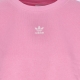 felpa girocollo corta donna adicolor essential sweatshirt BLISS PINK