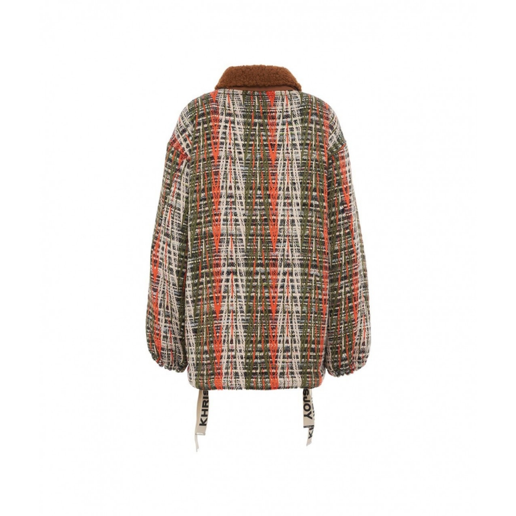 Eco-piumino Coach Tweed multicolore