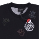 maglietta uomo dlynr x pokemon pattern tee BLACK