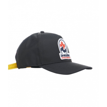Baseball Cap con logo nero