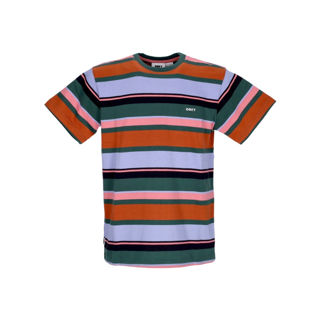 maglietta uomo stroming stripe tee DARK CEDAR MULTI