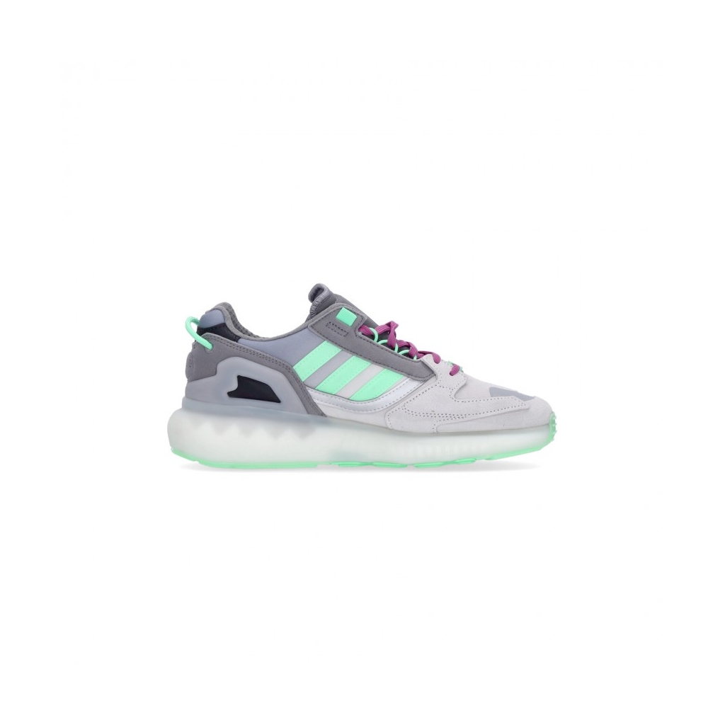 scarpa bassa uomo zx 5k boost GREY THREE/BEAM GREEN/SEMI PULSE LILAC