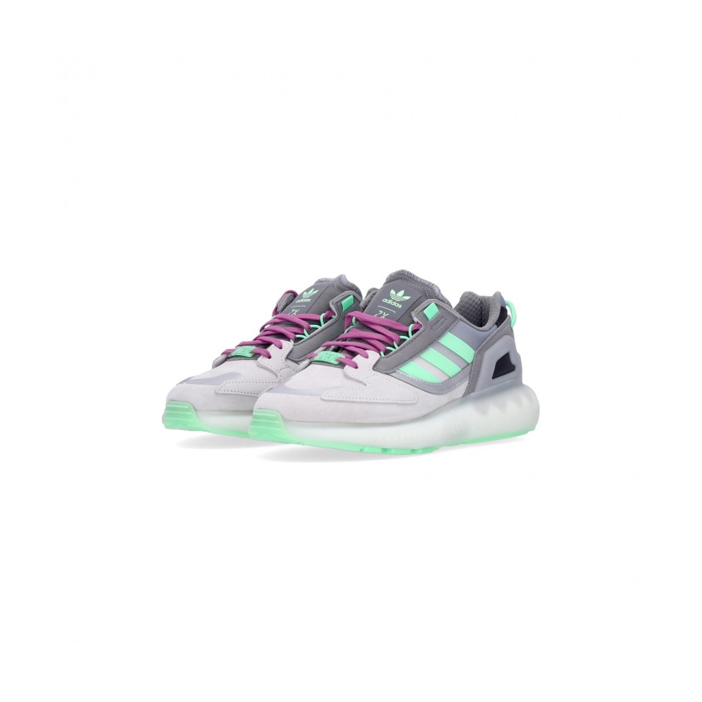 scarpa bassa uomo zx 5k boost GREY THREE/BEAM GREEN/SEMI PULSE LILAC