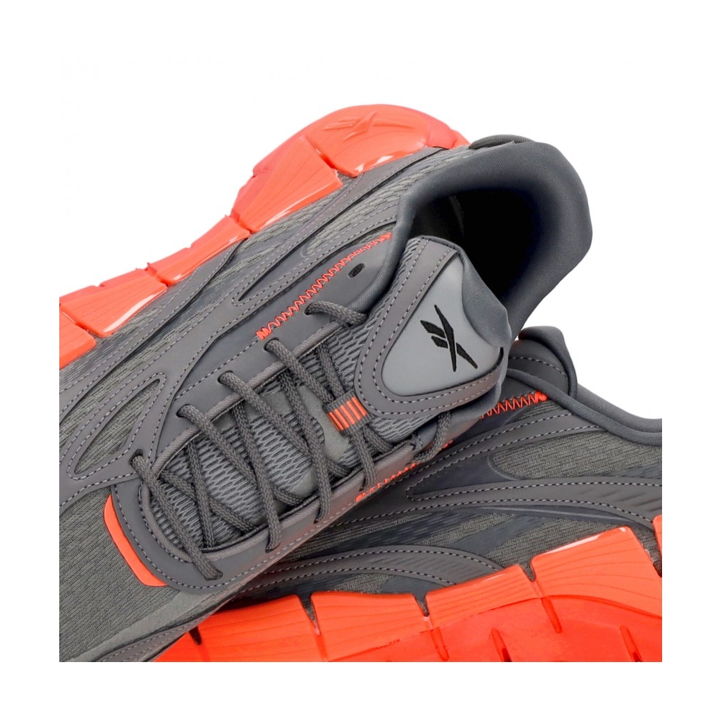 scarpa bassa uomo zig kinetica 25 PURE GREY 6/PURE GREY 7/ORANGE FLARE