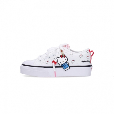 scarpa bassa donna nizza platform w x hello kitty CLOUD WHITE/CLOUD WHITE/CORE BLACK