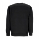 felpa girocollo uomo lowercase crew specialty fleece BLACK