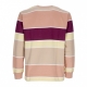 maglietta manica lunga uomo nationale stripe l/s tee ITALIAN CLAY MULTI