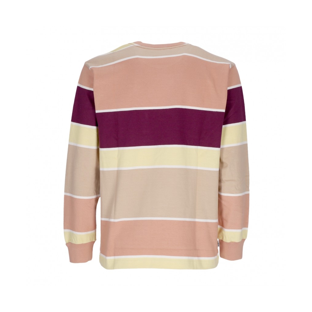 maglietta manica lunga uomo nationale stripe l/s tee ITALIAN CLAY MULTI