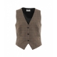 Gilet marrone