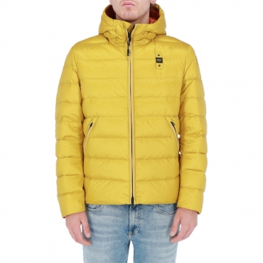 Piumino Blauer Usa Uomo Cappuccio 221CZ GIALLO
