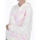 Felpa Calvin Klein Donna Illuminated Ck Hoodie YAF BRIGHT WHITE