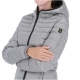 Piumino Refrigiwear Donna Mead Cappuccio ARGENTO