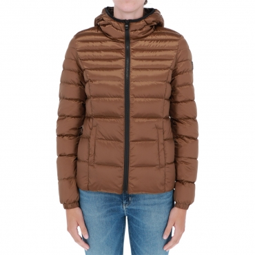 Piumino Refrigiwear Donna Mead Cappuccio BRUNETTE