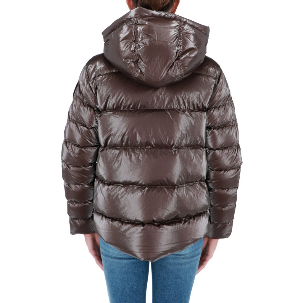 Piumino Blauer Usa Donna Blouson Piuma 386 MARRONE