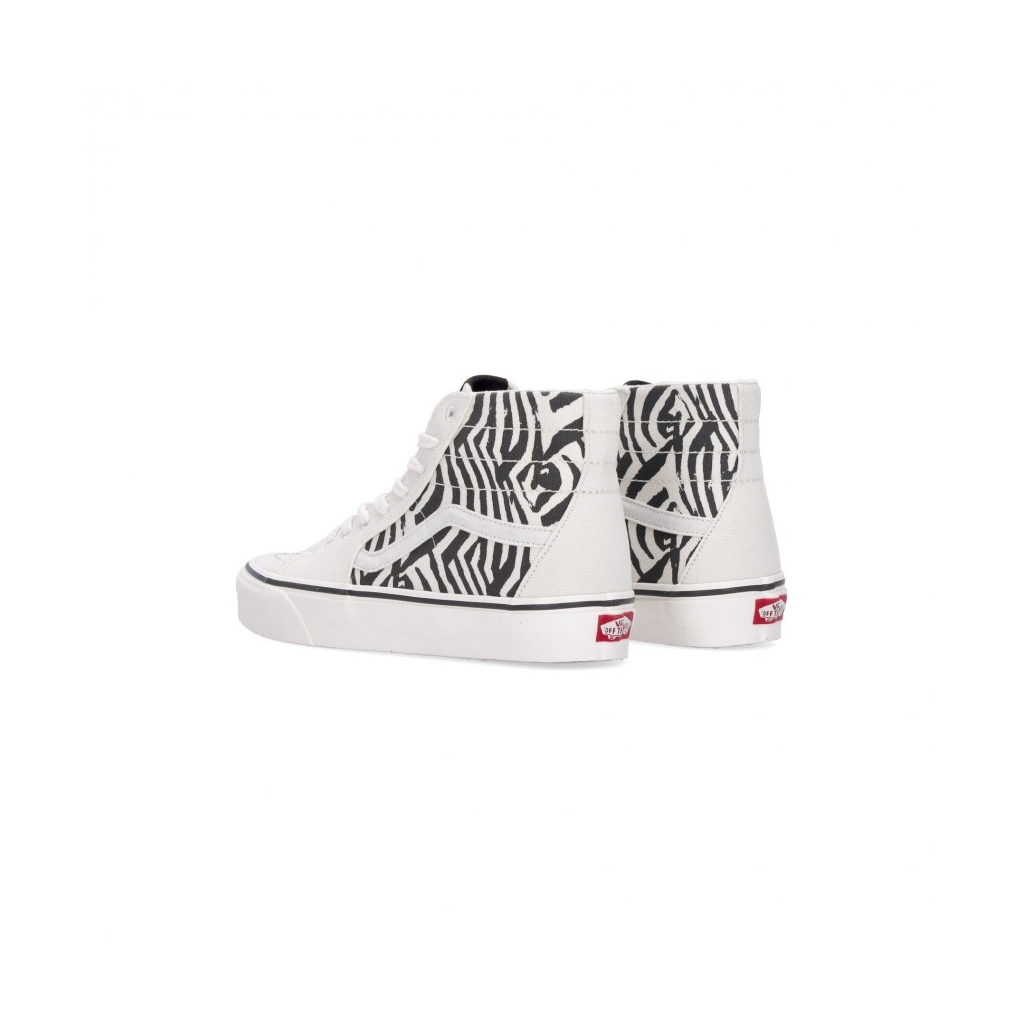 scarpa alta uomo sk8-hi tapered ZEBRA