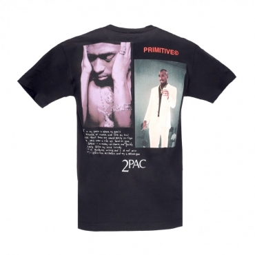 maglietta uomo voice tee x tupac BLACK