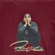 maglietta uomo shakur tee x tupac BURGUNDY