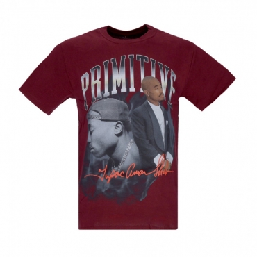 maglietta uomo legend tee x tupac BURGUNDY