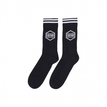 calza media uomo dlynr socks BLACK/WHITE