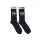 calza media uomo dlynr socks BLACK/WHITE
