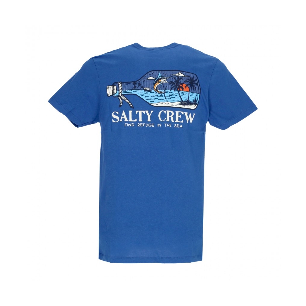 maglietta uomo message premium tee ROYAL