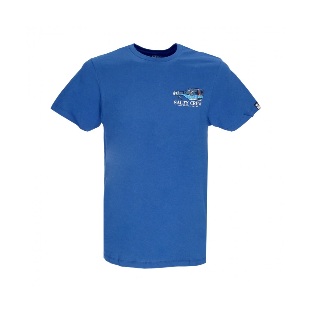 maglietta uomo message premium tee ROYAL