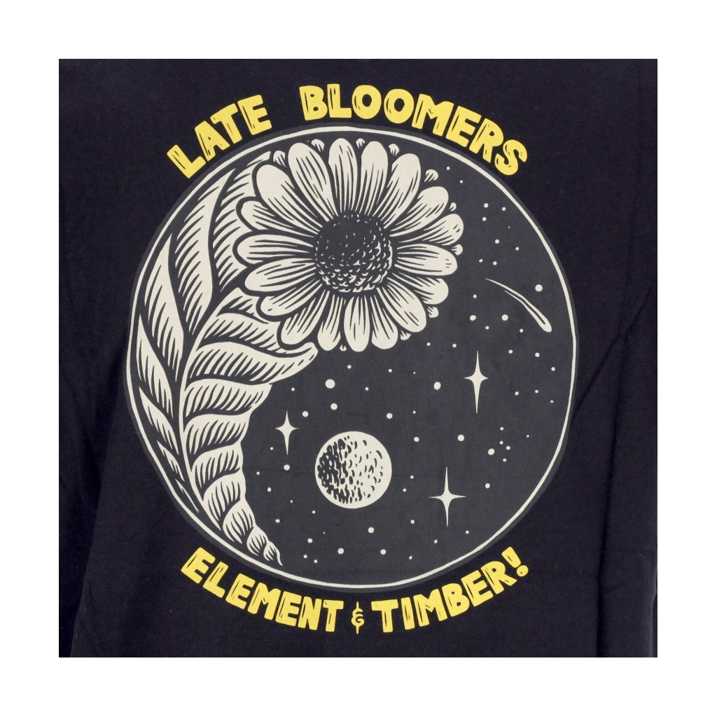 maglietta uomo balance tee x timber FLINT BLACK