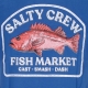maglietta uomo fish market premium tee ROYAL