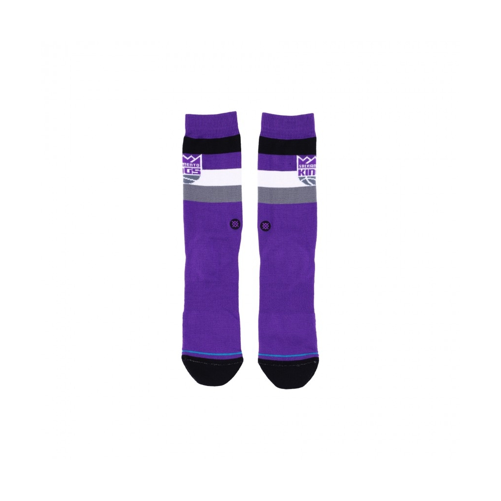 calza media uomo kings st crew PURPLE