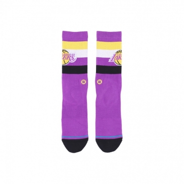 calza media uomo lakers st crew PURPLE