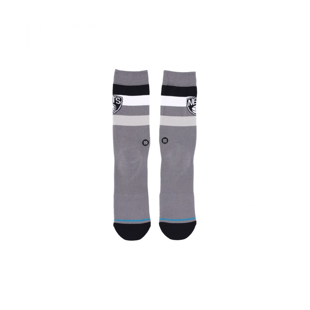 calza media uomo nets st crew BLACK