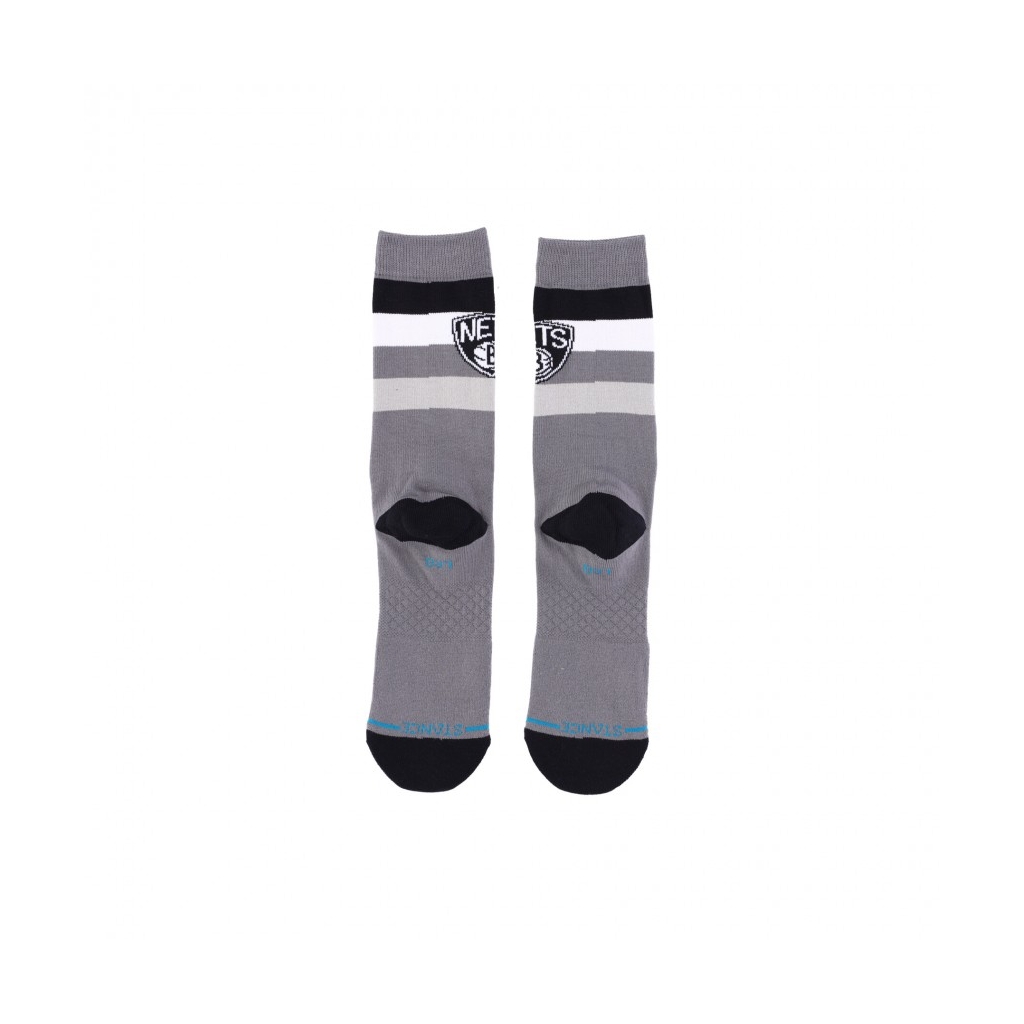 calza media uomo nets st crew BLACK