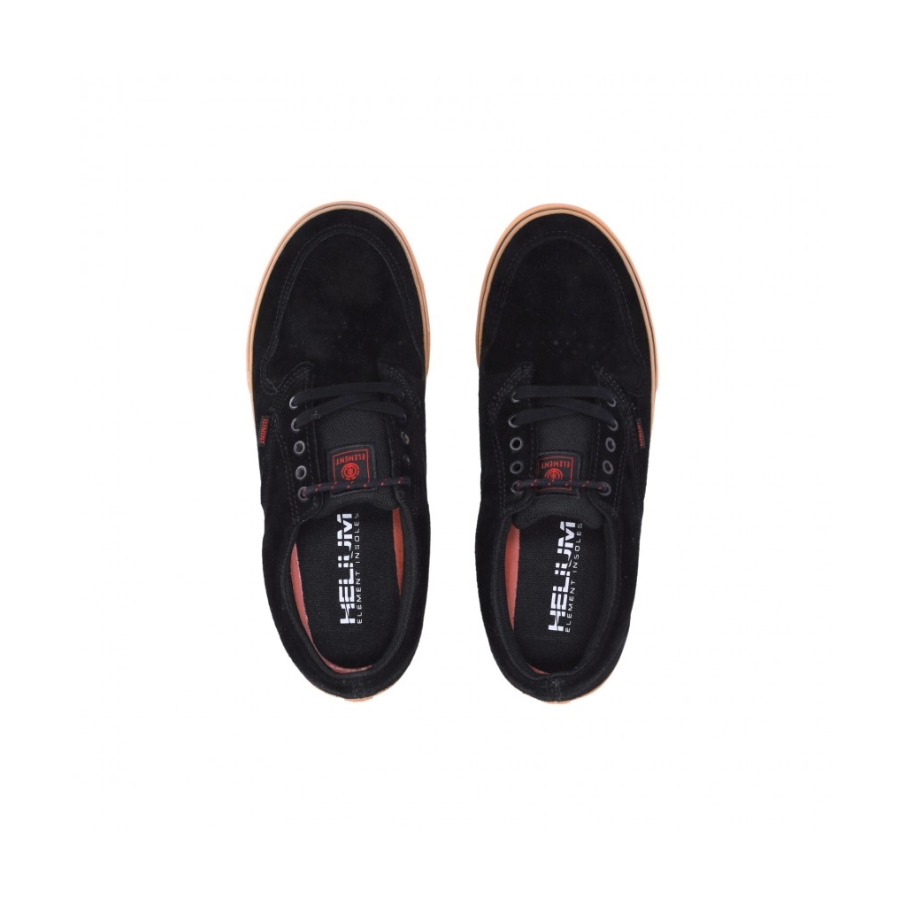 scarpe skate uomo topaz c3 BLACK/GUM/RED