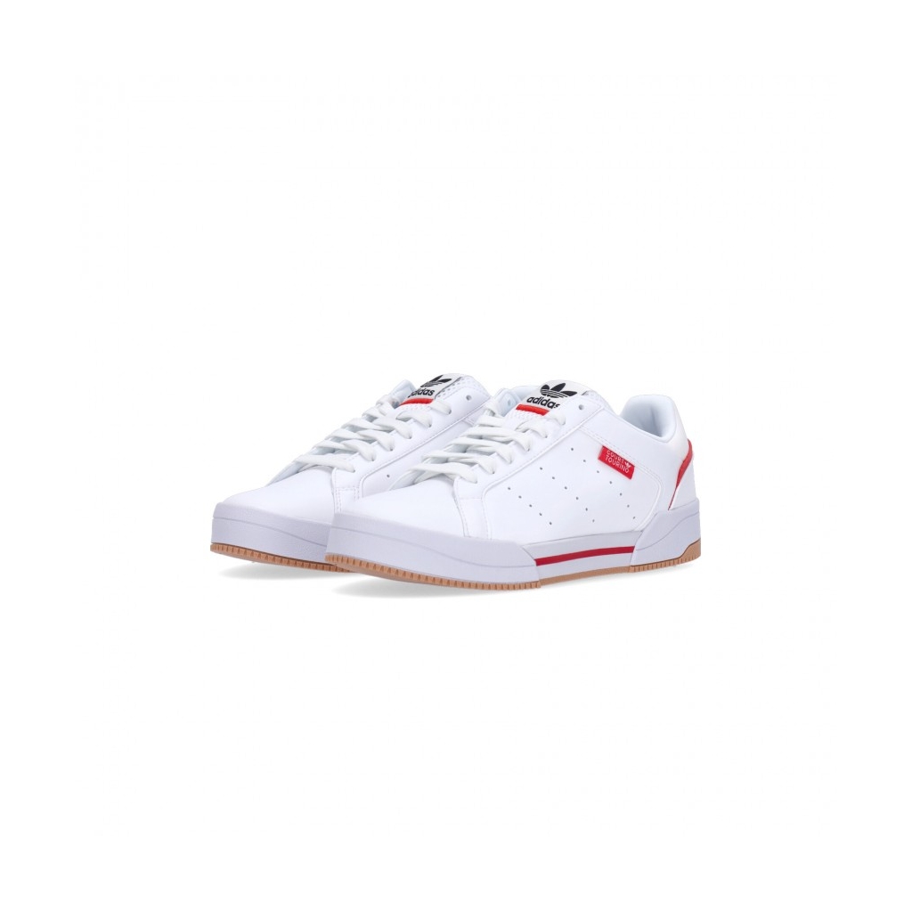 scarpa bassa uomo court tourino CLOUD WHITE/CLOUD WHITE/VIVID RED