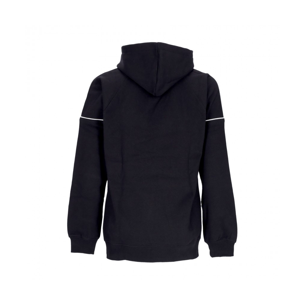 felpa cappuccio uomo essential hoodie BLACK