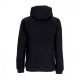 felpa cappuccio uomo logo hoodie BLACK