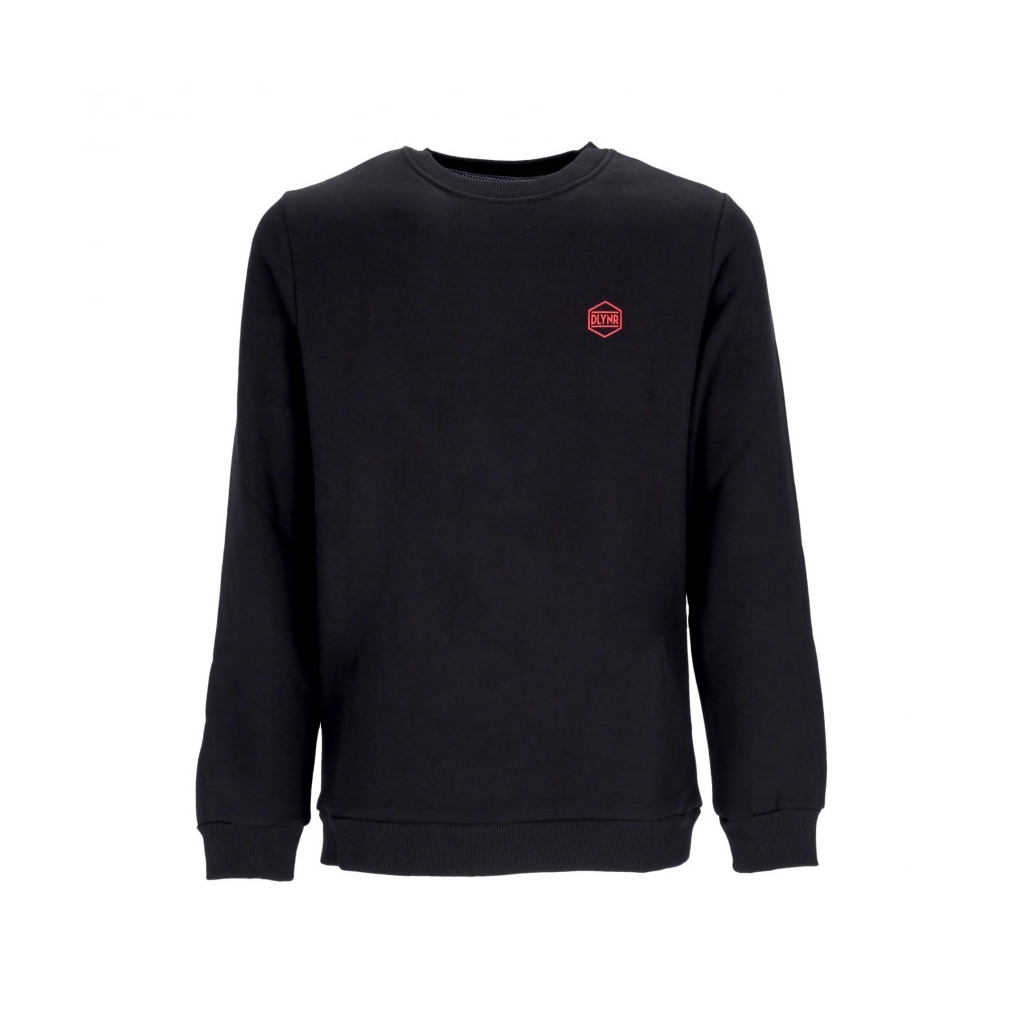 felpa girocollo uomo ideogram barcellona x dlynr crewneck BLACK