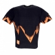 maglietta uomo bench milano outline oversize tee BLACK/ORANGE