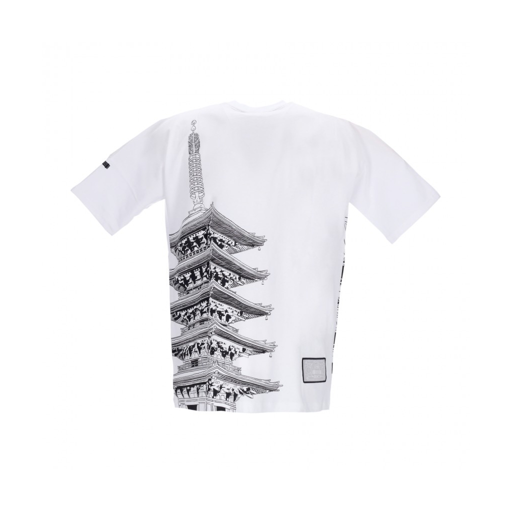 maglietta uomo bench tokyo kimono tee WHITE/BLACK