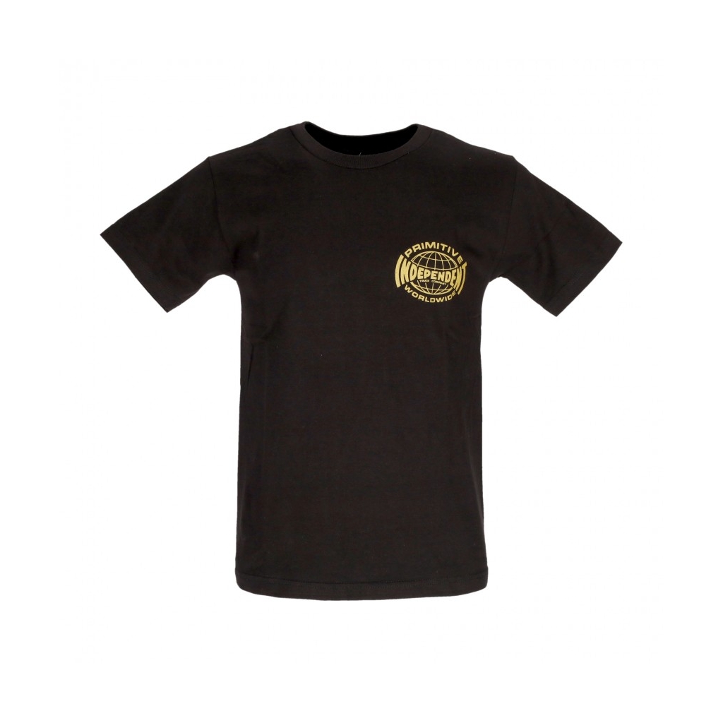 maglietta uomo global tee x independent BLACK