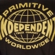 maglietta uomo global tee x independent BLACK
