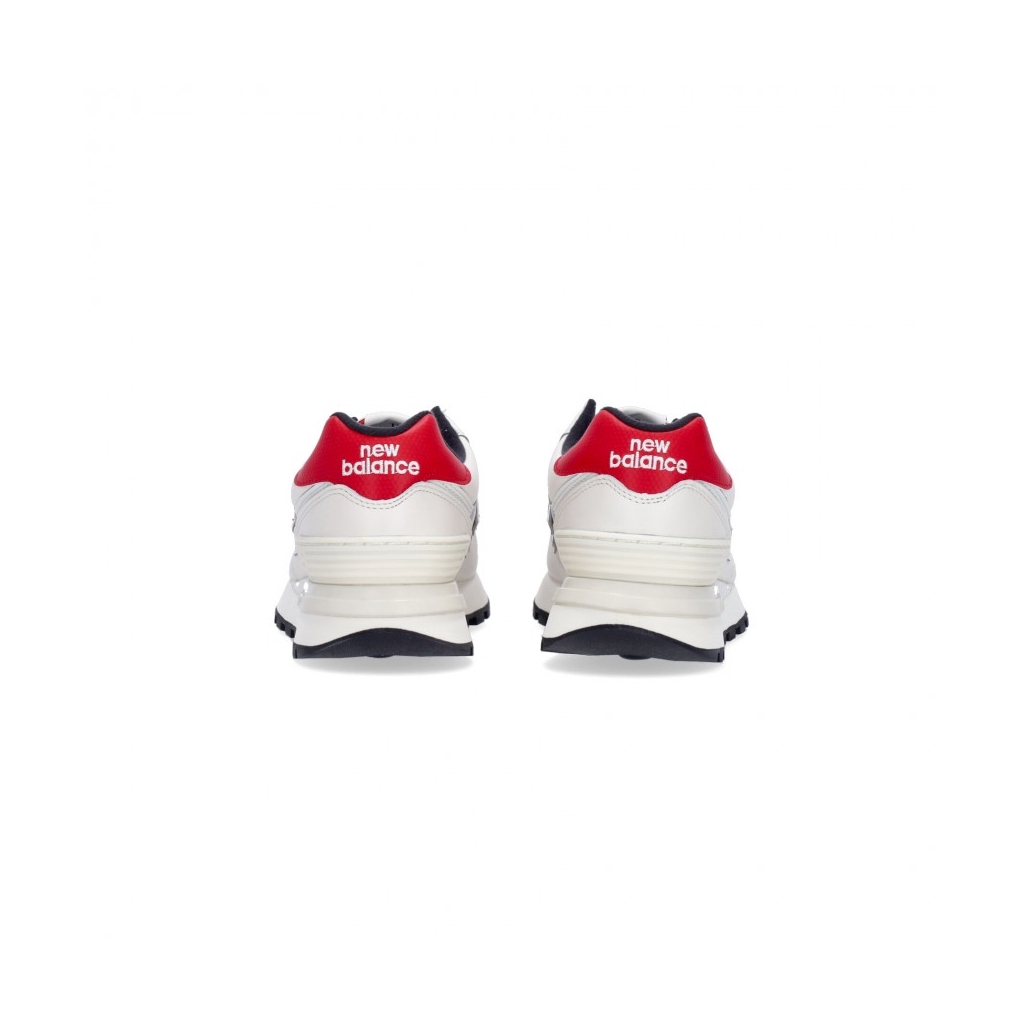 scarpa bassa uomo 574 WHITE/RED